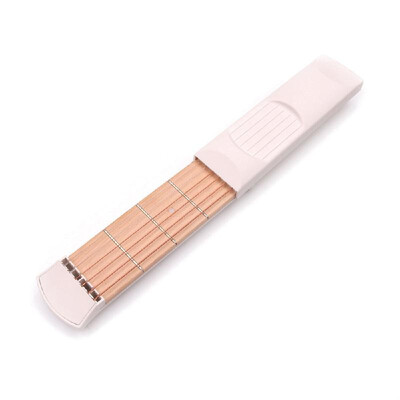 

Pocket Finger Trainer Hand Practice Tool Mini Guitar Strings Guitars Trainer Beginner Portable Guitar Chord