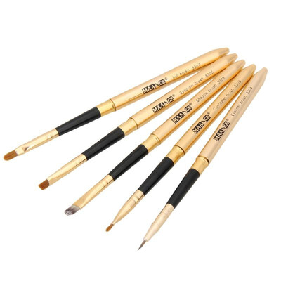 

5pcs Portable Eye Makeup Brushes Set Eyeshadow Eyeliner Brush