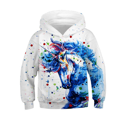 

AOWOFS Christmas 3D Digital Printing New Large Size Mens Hoodie Parent-child Pullover Kids Sweater Womens Hoodies QYDM153-TZ028