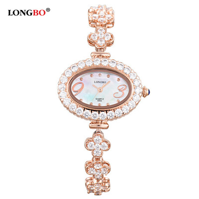 

Fashion trend bracelet watch student Fritillaria oval diamond dial ladies watch a generation