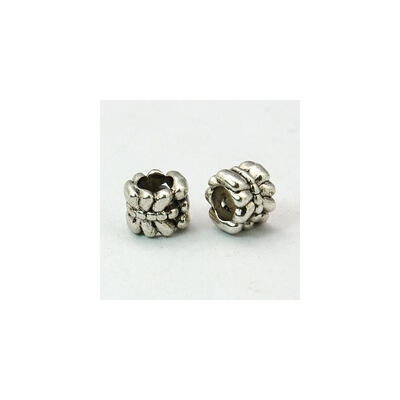 

Tibetan Style European Beads Large Hole Beads Lead Free & Nickel Free & Cadmium Free Rondelle Antique Silver 65x75mm