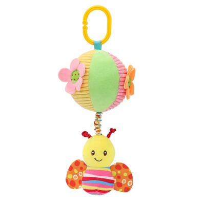 

Tailored Baby Infant Rattles Plush Cute Animal Hanging Play Soft Bed BB Sound Toy