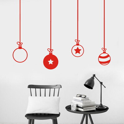 

〖Follure〗Merry Christmas Decoration Decal Window Stickers Home Decor