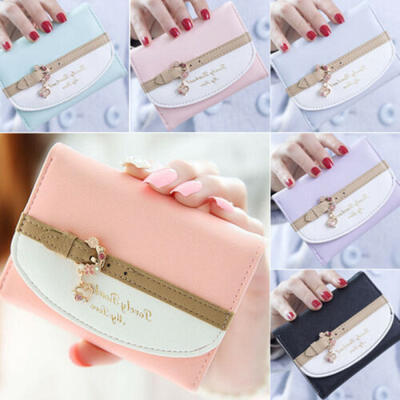 

Women Mini Wallet Coin Card Holder Coin Purse Small Leather Clutch Bag Handbag