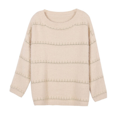 

Autumn outfit new sweater knit female easing students joker turtleneck collar