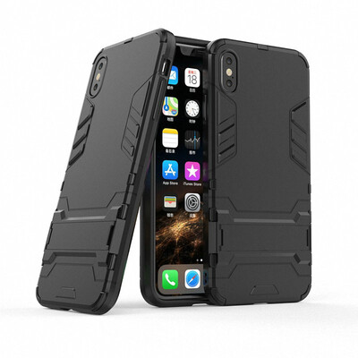 

for Apple iPhone  Max 65"  for iPhone XR 61" Shockproof Hard Phone Case for iPhone X 10 58" Armor Case Back Cover Fundas