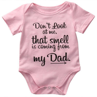

Newborn Infant Baby Girls Clothes Funny Romper Bodysuit Jumpsuit Outfits Sunsuit