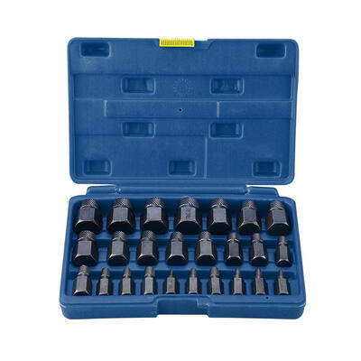

Multi Spline Screw Extractor Set 25pcs Sturdy Designed Tools for Studs Bolts Removal Extractor Set Screw Extractor