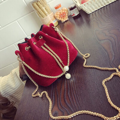 

Tailored Women Fashion Solid Handbag Drawstring Shoulder Bag Tote Ladies Purse BK