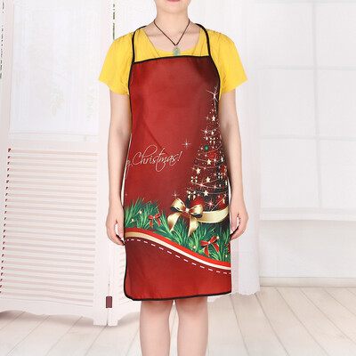 

Toponeto Christmas Decoration Waterproof Apron Christmas Dinner Party Apron