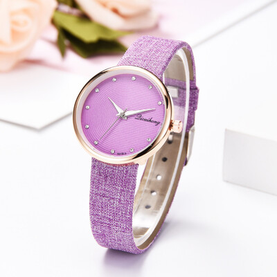

RM Fashion Simple And Simple Casual Monochrome Leather With Strap Ladies Watch