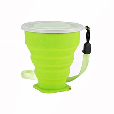 

New Portable Water Bottle Silicone Outdoor Foldable Travel drink bottle garrafa de agua silicone foldable drink water bottle