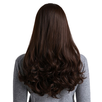 

〖Follure〗Sexy Women Long Brown Gradient Wig Wavy Party Curly Synthetic Fashion Wigs
