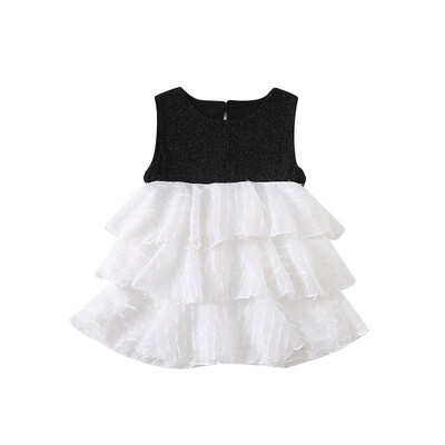 

Little-Seven Baby Girls Summer 2019 New Ultra Ocean Dress Child Princess Cake Skirt Little Girl Skirt 6674