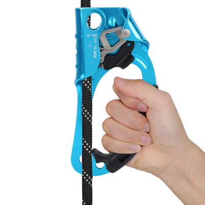 

Greensen Outdoor Mountaineering Climbing Right Hand Ascender Descender Grasp Clamp for 8-13mm Rope
