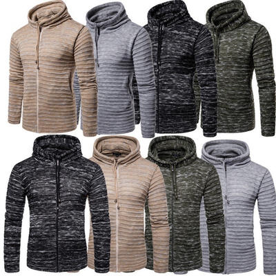 

Men Winter Slim Hoodie Warm Hooded Sweatshirt Coat Jacket Outwear Sweater