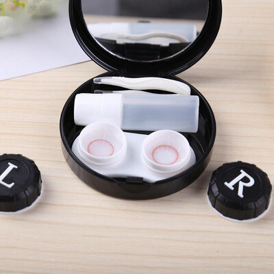 

Portable Snowflake Cartoon Contact Lens Case Nursing Liquid Bottle Set