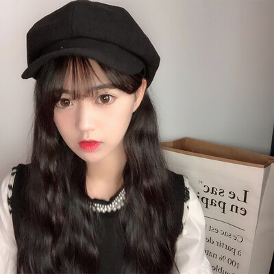 

Pepe 2018 FallWinter New Hat Men&Women Joker Striped Octagon Berets Hat Trend of Japanese Artists