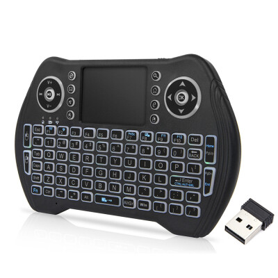 

Backlit 24GHz Wireless Keyboard Touchpad Mouse Handheld Remote Control 3 Colors Backlight for Android TV BOX Smart TV PC Notebook