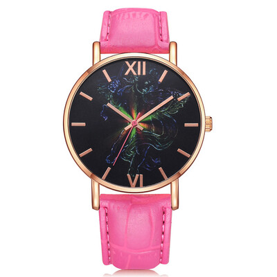 

Exquisite Women Watches Simple Scale Dial Ladies Quartz WristwatchSport Leathere Strap Clock Fashion Dress Zegarki Damskie50
