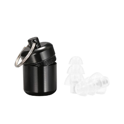 

1 Pair Noise Cancelling Ear Plugs for Sleeping High Fidelity Silicone Earplugs Musicians Hearing Protection with Sound Reduction