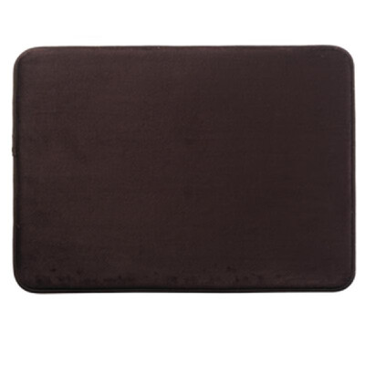 

Bath Mat Toilet Rug Memory Foam Soft Flannel Floor Rug Non Slip Water Absorbent Door Mat Bathroom Rug Carpet