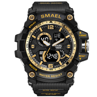 

Gobestart SMAEL Sport Watch Men Brand Digital Wristwatch LED Electronic Male Watches