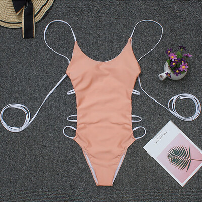 

Roseonmyhand Womens Bikini Print One Piece Swimsuit Pushups Swimwear Beachwear