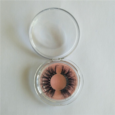 

HUISGHAIR 25mm 7D luxury mink on hair natural three-dimensional thick eyelashes beauty tools 14518