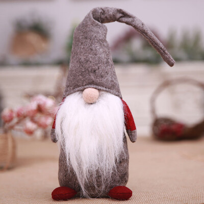 

〖Follure〗Handmade Santa Cloth Doll Birthday Present For Home Christmas Holiday Decoration