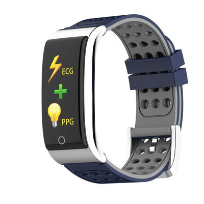 

E08 Smart Sports Bracelet ECG PPG Blood Pressure Heart Rate Monitoring Watch Fitness Tracker Wristband