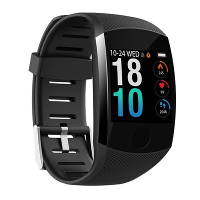 

696 Q11 Blood Pressure Heart Rate Monitor IP67 Waterproof Smart Bracelet