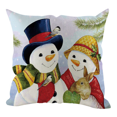 

〖Follure〗Christmas Pillow Cover Pillowcases Decorative Sofa Cushion Cover Home Decoration