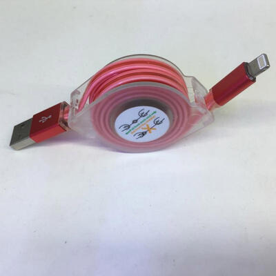 

LED Charge Cable Retractable Lighting Charging And Syncing Cord For IPHONE 5 5S 6 6S 7 IPAD Mini