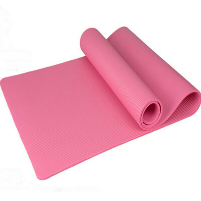 

Ktaxon 8mm10mm15mm Thick Non-slip Yoga Mat Lightweight Folding Pilates Fitness Pad with Carrying Strap for Gym Home