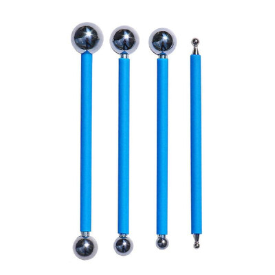 

4pcs Double Steel Pressed Ball Tile Grout Repairing Stick Ceramic Floor Grouting Glue Gaps Scraping Tools