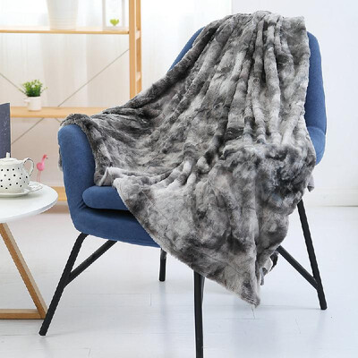 

Long Fur Throw Blanket Micro Plush Velvet Fleece Blanket Super Soft Cozy Luxury Bed Blanket Microfiber 63"x79