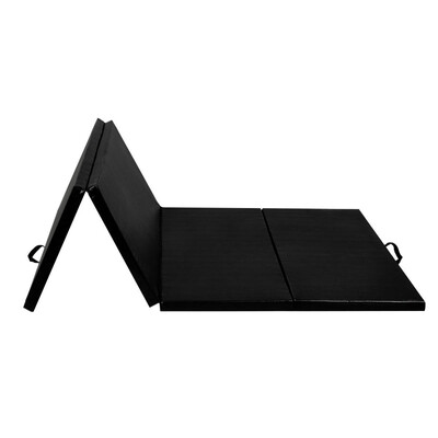 

4 x 8 x 2" Folding Panel Exercise Gymnastics Mat-Black