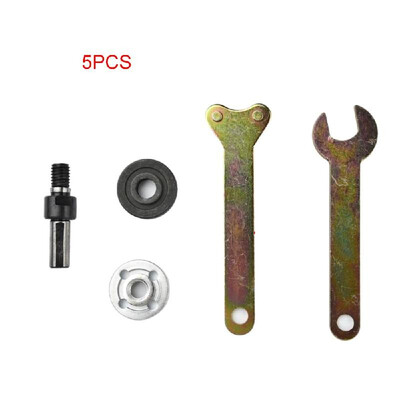 

Electric Drill Variable Angle Grinder Mandrel Adapter Disc Holder Kit Spanner Polish Wheels Set