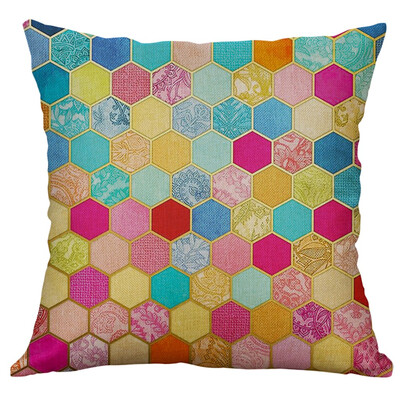 

〖Follure〗Simple Linen Creative Lovely Pillow Cover Pillow Cover Car Pillow Cover