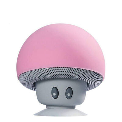 

mini Cartoon Mushroom Blutooth Speaker Wireless Bluetooth 42 Speakers MP3 Player with Mic Stereo for PC Mobile Phone