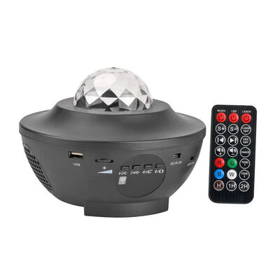 

Starry Sky LED Night Light Music Projector Lamp Romantic Festival Decor