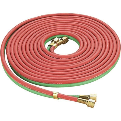 

Ktaxon 25 x 14" Oxy-Acetylene Hose 300PSI Twin Welding Oxygen Acetylene Torch Hose BB Connection for Welding Cutting