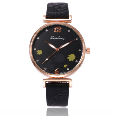 

Korean version of the female student belt watch scale diamond not