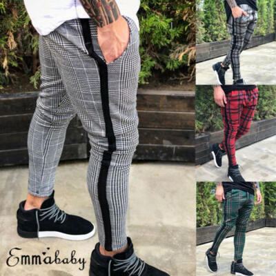 

UK Mens Fashion Stretch Skinny Slim Fit Jeans Pants Trousers Casual Office -3XL