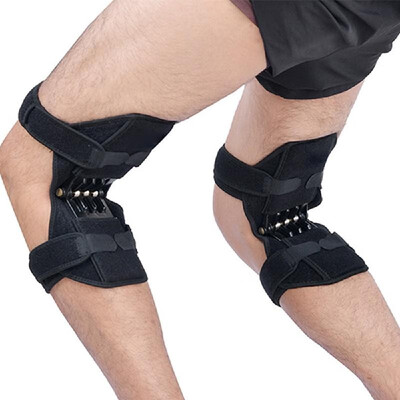 

1 Pair Sport Spring Knee Strap Mountain Climbing Running Knee Booster Knee Pad Knee Joint Protection Kneecare Pad