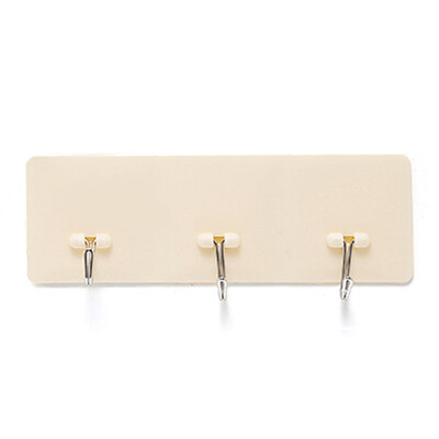

3 even strong glue hook kitchen bathroom multi-purpose nail-free hook