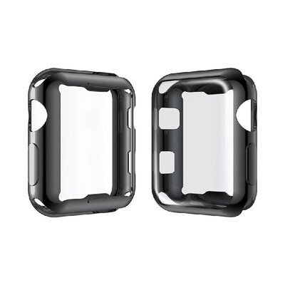 

Soft Watch Protective Case Slim Cover for Apple Watch Series 3 38mm 42mm TPU Soft Cover for Apple Watch case Full Screen Protector