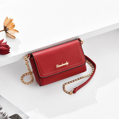 

Shangxin Female Summer Korean Chain Bag with One Shoulder Oblique Span&100 Sets of Simple Fashion Square Bag