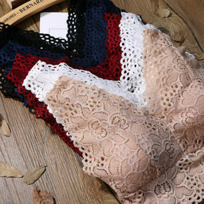 

Sexy Women Lace Floral Bralette Bralet Bra Bustier Crop Tank Top Cami Padded